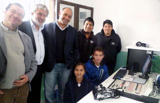 Fue inaugurada una radio escolar en La Silleta